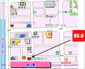 Map west