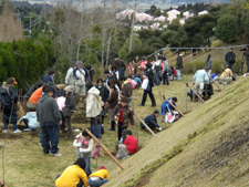 水と森のキャンペーン　植樹
