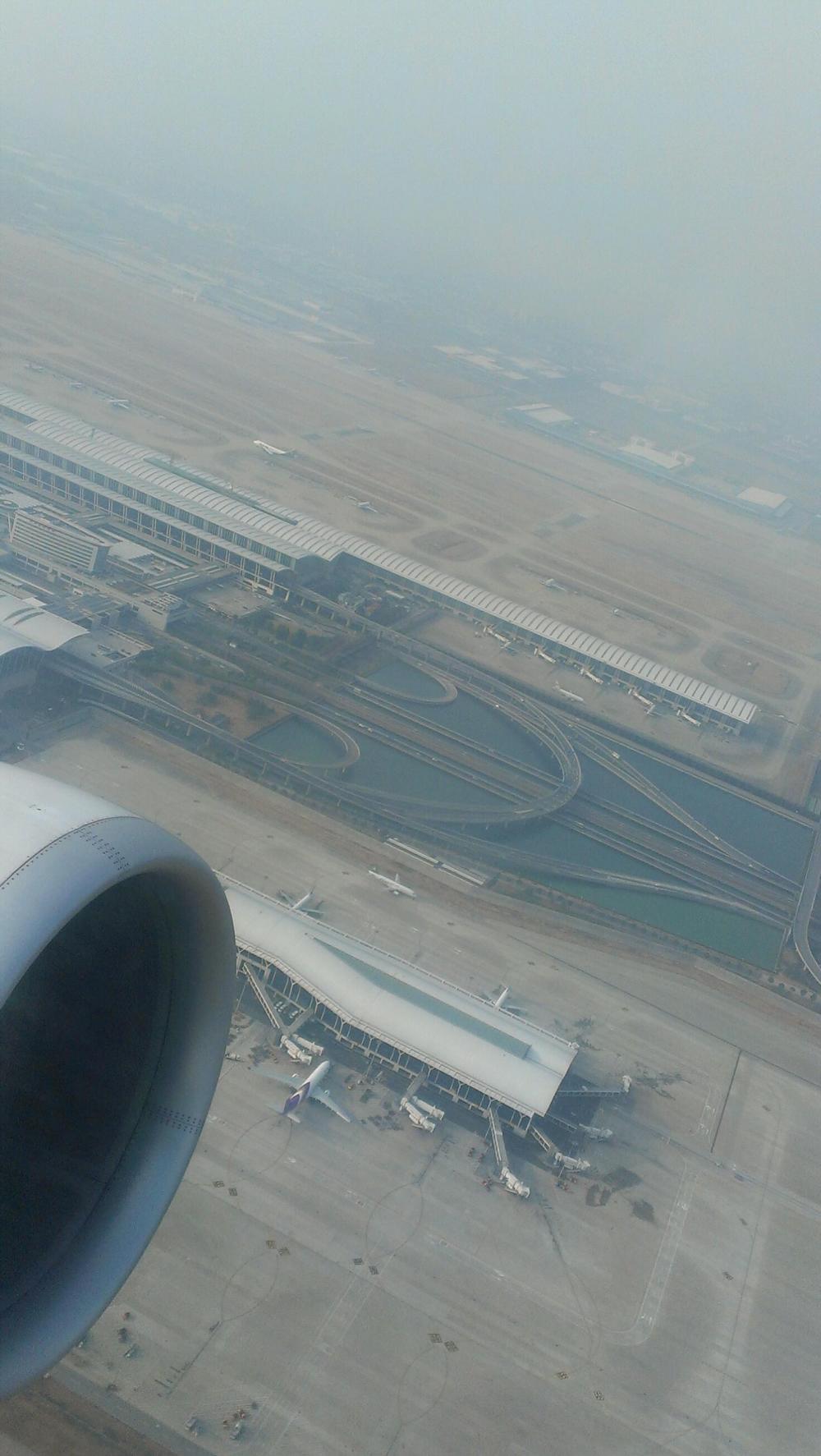 上海空港離陸