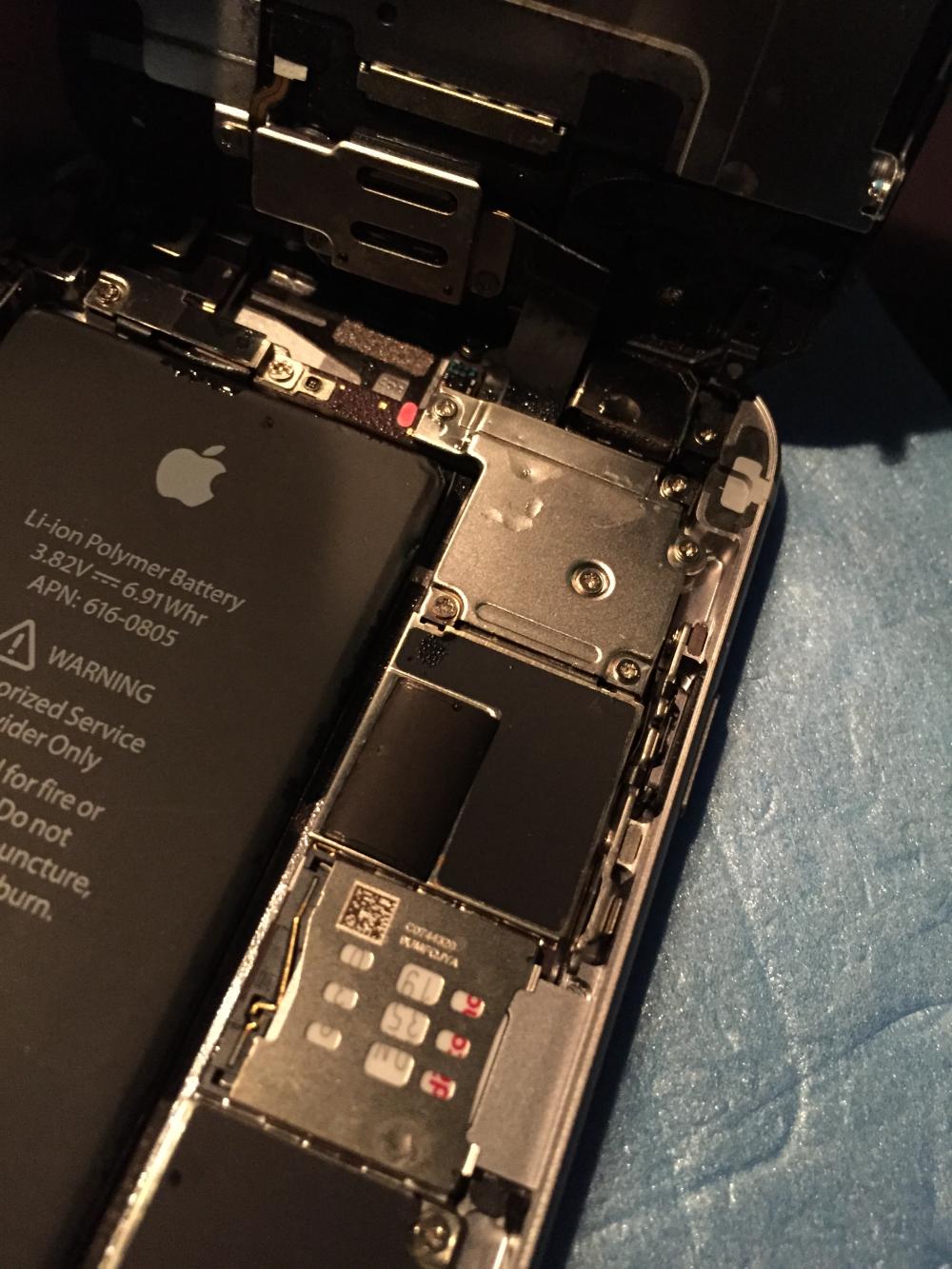 iPhone6水没