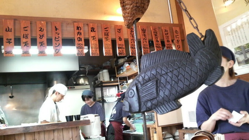 麺屋の店内