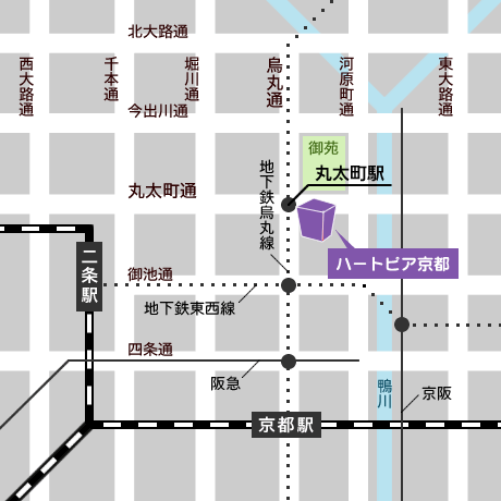 map kyouto