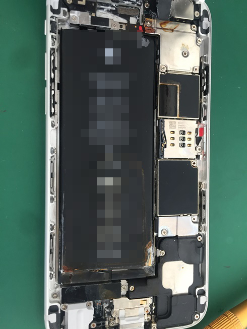iPhone6水没